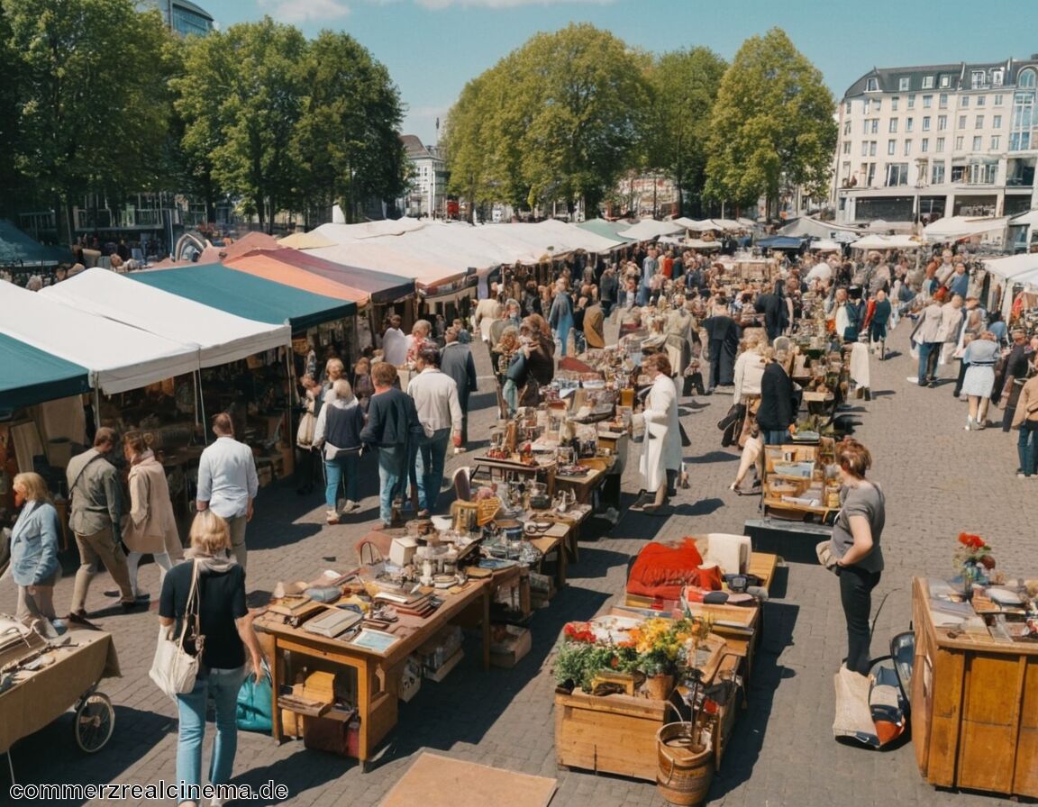 Düsseldorfer Flohmarkt - Die besten Flohmärkte in Düsseldorf