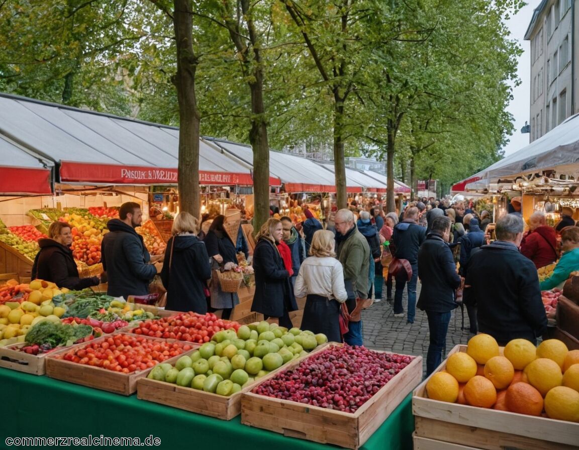 Wochenmarkt auf dem Barbarossaplatz - Die besten Wochenmärkte in Düsseldorf
