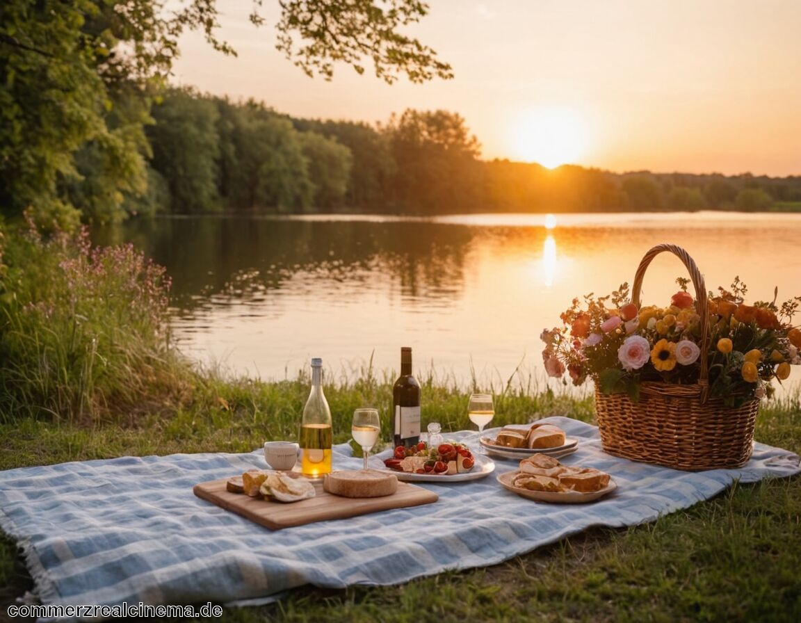 Picknick am See oder Flussufer - Wohin zum ersten Date?